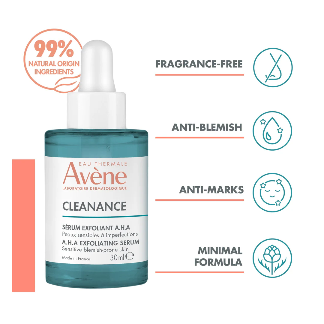Avene Cleanance A.H.A. Exfoliating Serum - Image 3
