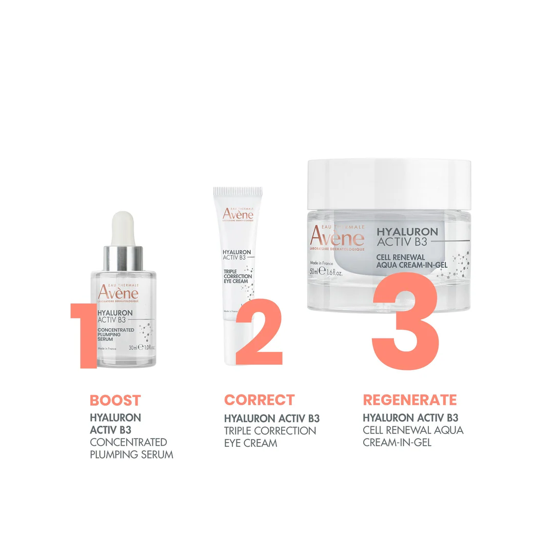 Avene Hyaluron Activ B3 Cell Renewal Aqua Cream-in-Gel - Image 3