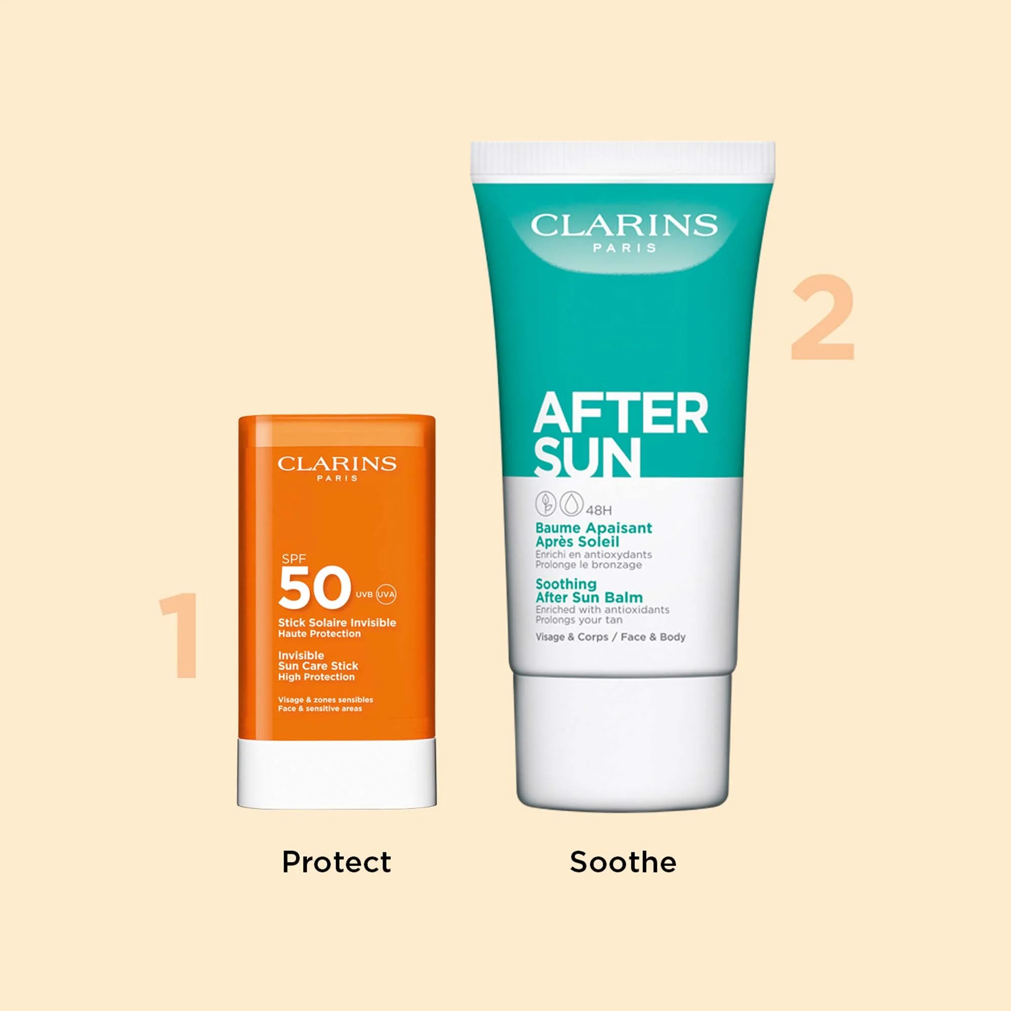 Clarins Invisible Sun Care Stick SPF50 - Image 7