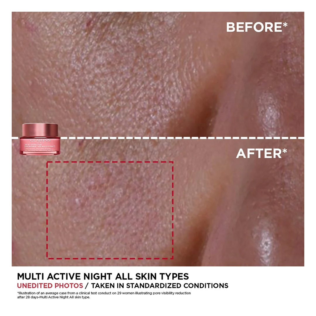 Clarins Multi-Active Night Cream - All Skin Types - Image 5