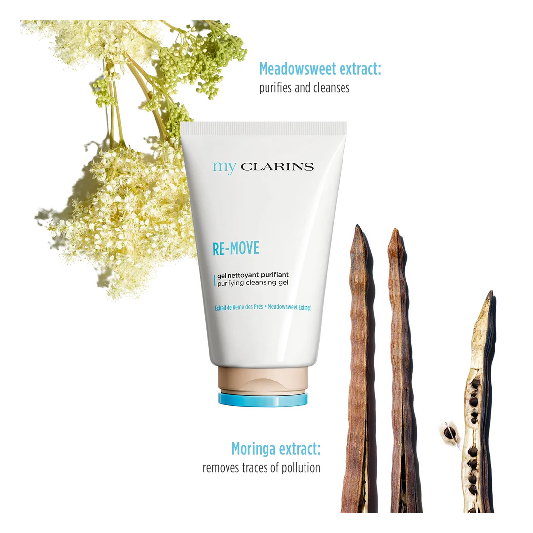 Clarins My Clarins Re-Move Purifying Cleansing Gel - Image 3
