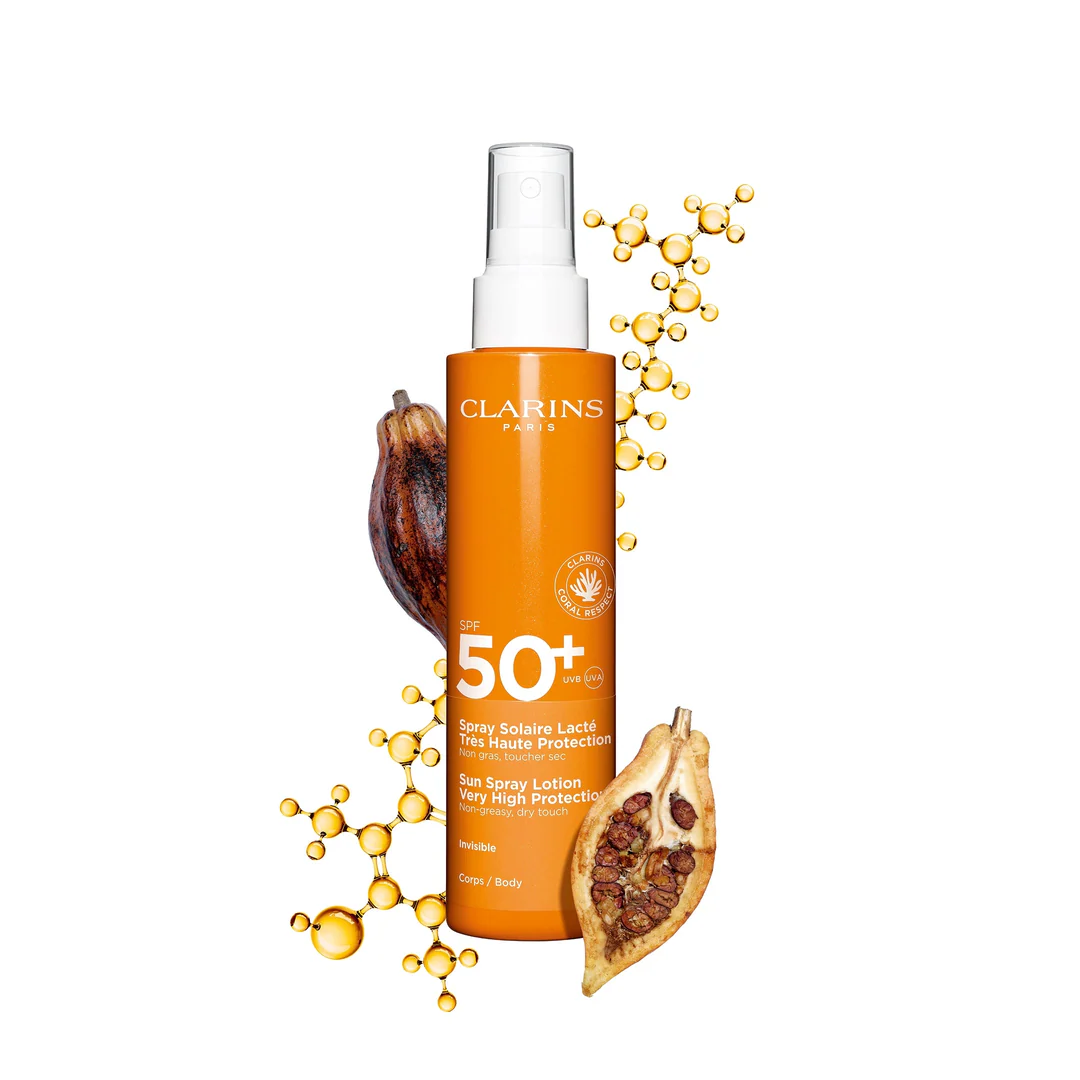 Clarins Sun Spray Lotion Very High Protection SPF50+ - Image 3