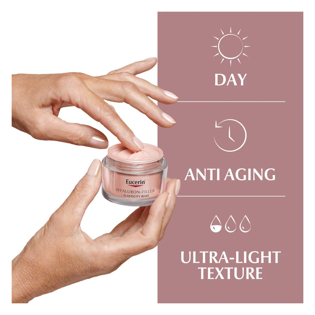 Eucerin Hyaluron-Filler + Elasticity Day Rose SPF30 - Image 5