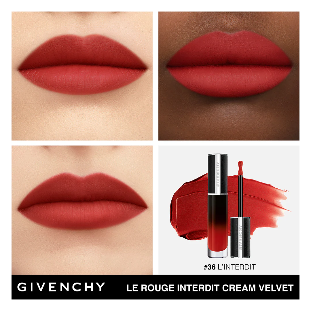 GIVENCHY Le Rouge Interdit Cream Velvet Lipstick - Image 13