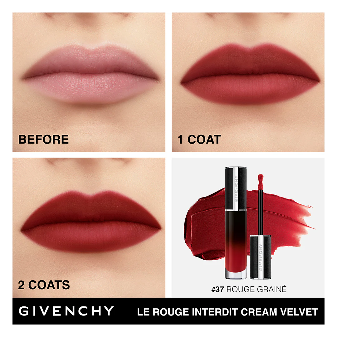 GIVENCHY Le Rouge Interdit Cream Velvet Lipstick - Image 14