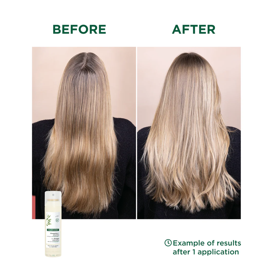 Klorane Dry Shampoo With Oat & CeramideLike Spray - Image 4