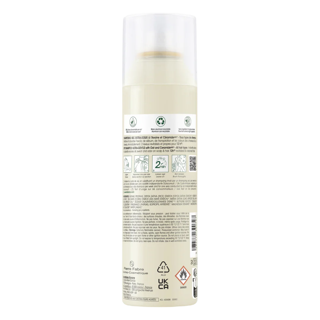 Klorane Dry Shampoo With Oat & CeramideLike Spray - Image 5