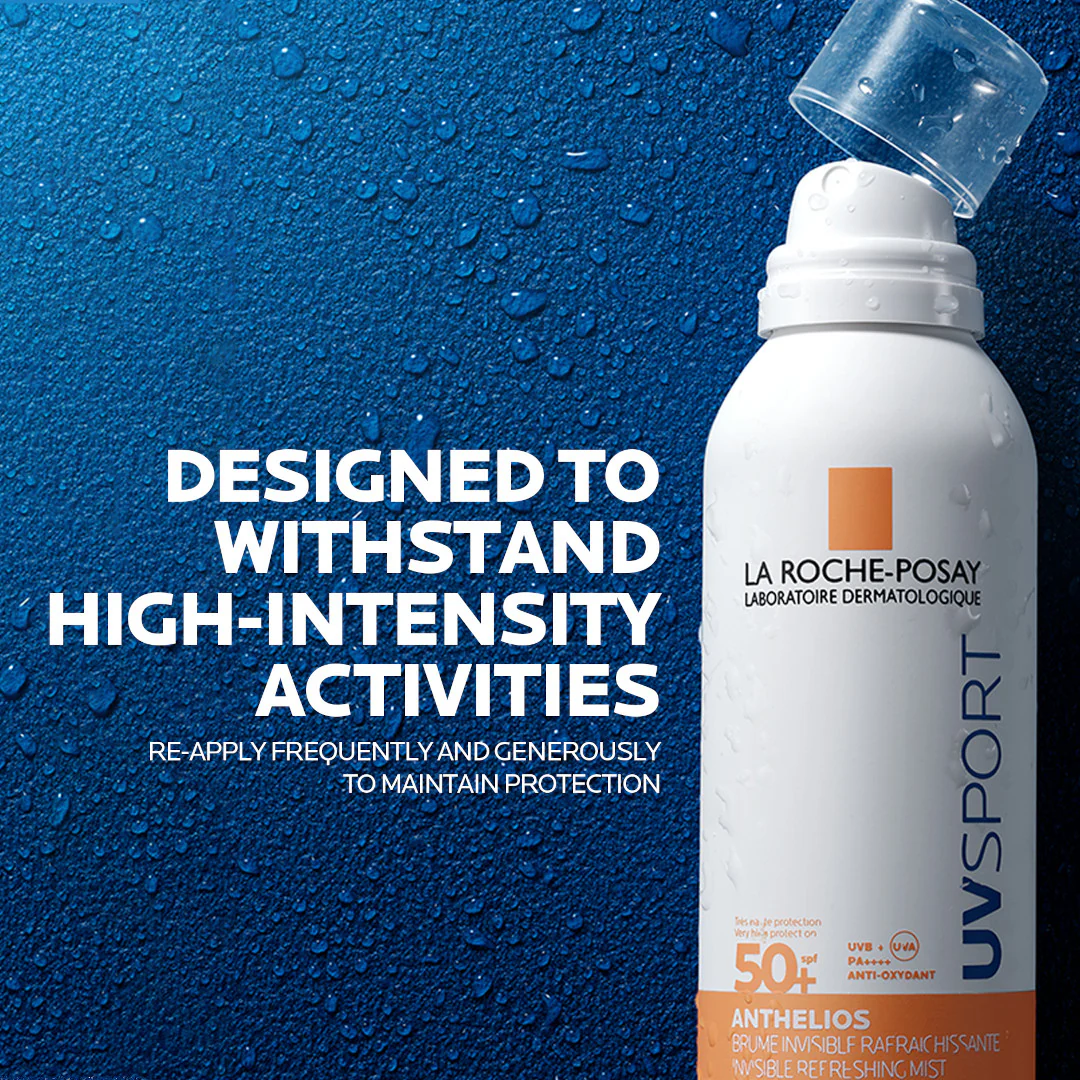 La Roche-Posay Anthelios UVSPORT Invisible Refreshing Mist SPF50+ - Image 6