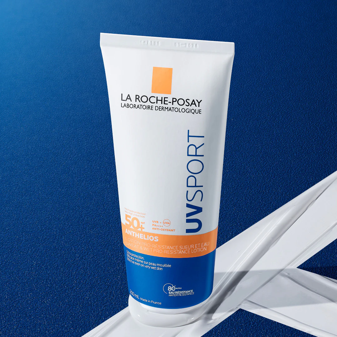 La Roche-Posay Anthelios UVSPORT Sweat & Wet Pro-Resistance Lotion SPF50+ - Image 12