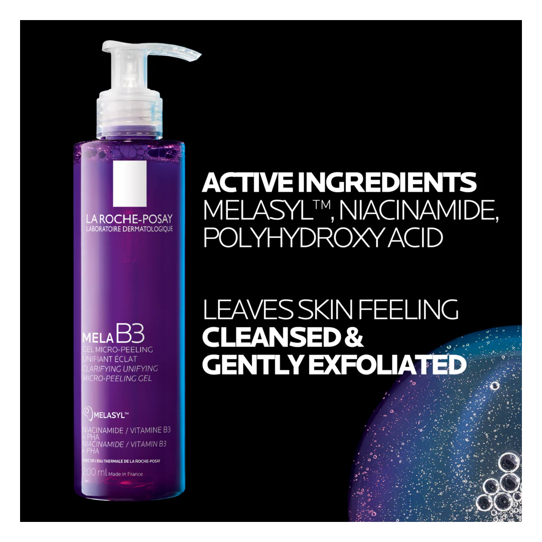 La Roche-Posay Mela B3 Clarifying Micro-Peeling Gel - Image 5