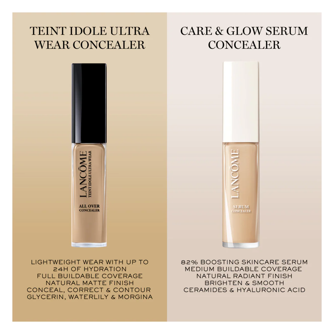 Lancome Teint Idole Ultra Wear Care & Glow Serum Concealer - Image 26