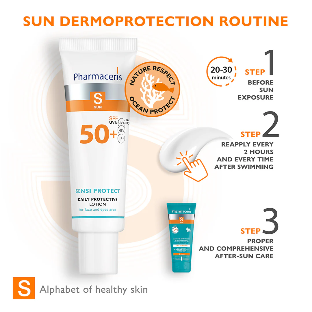 Pharmaceris S Sensi Protect Daily Protective Lotion SPF50+ - Image 4