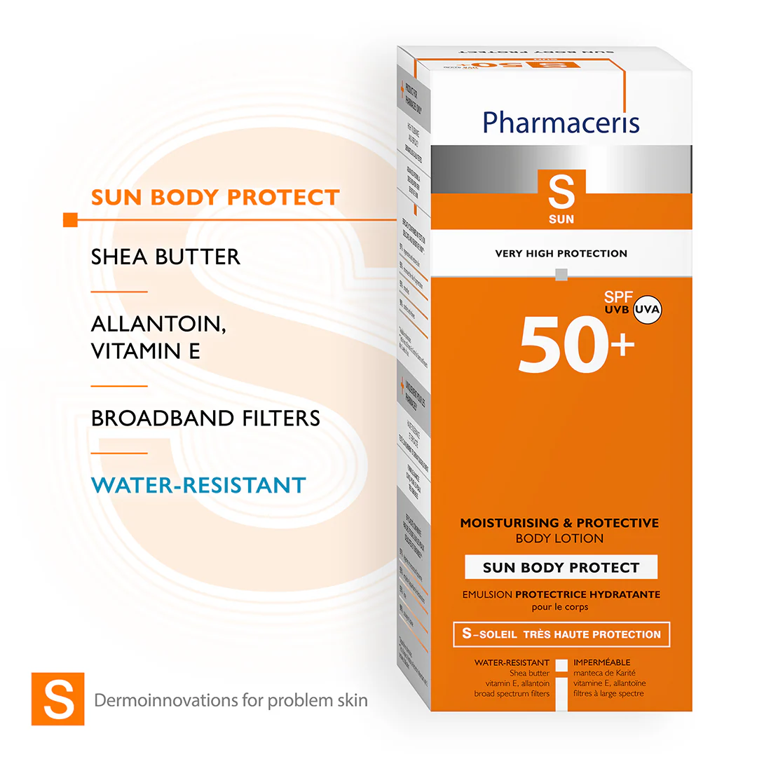 Pharmaceris S Sun Body Protect Moisturising & Protective Body Lotion SPF50+ - Image 3