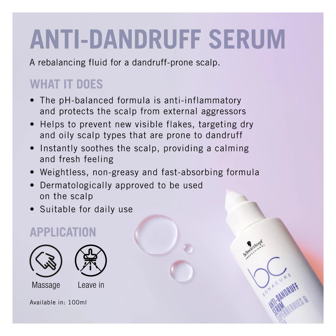 Schwarzkopf Professional BC Bonacure Anti Dandruff Serum - Image 4