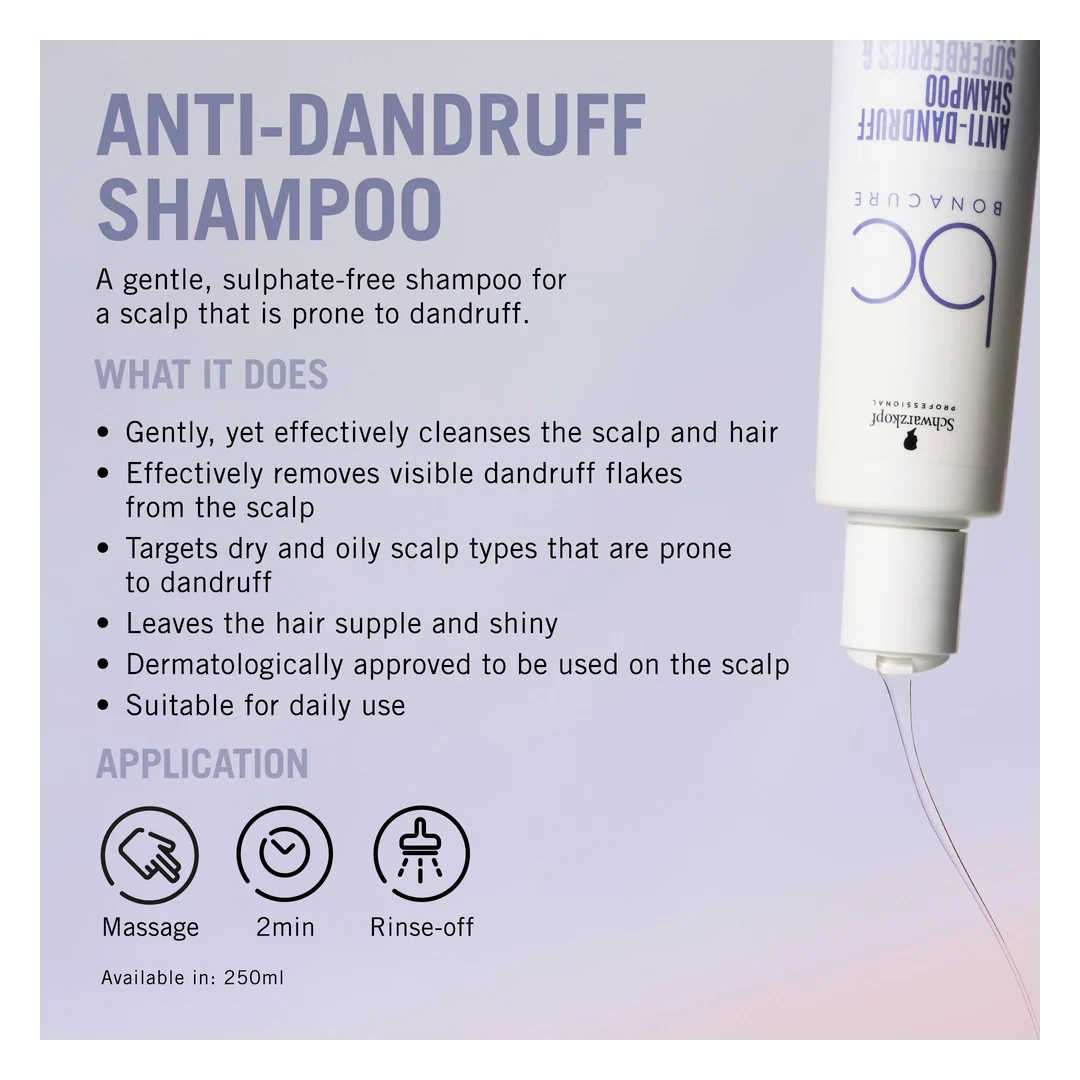 Schwarzkopf Professional BC Bonacure Anti-Dandruff Shampoo - Image 3