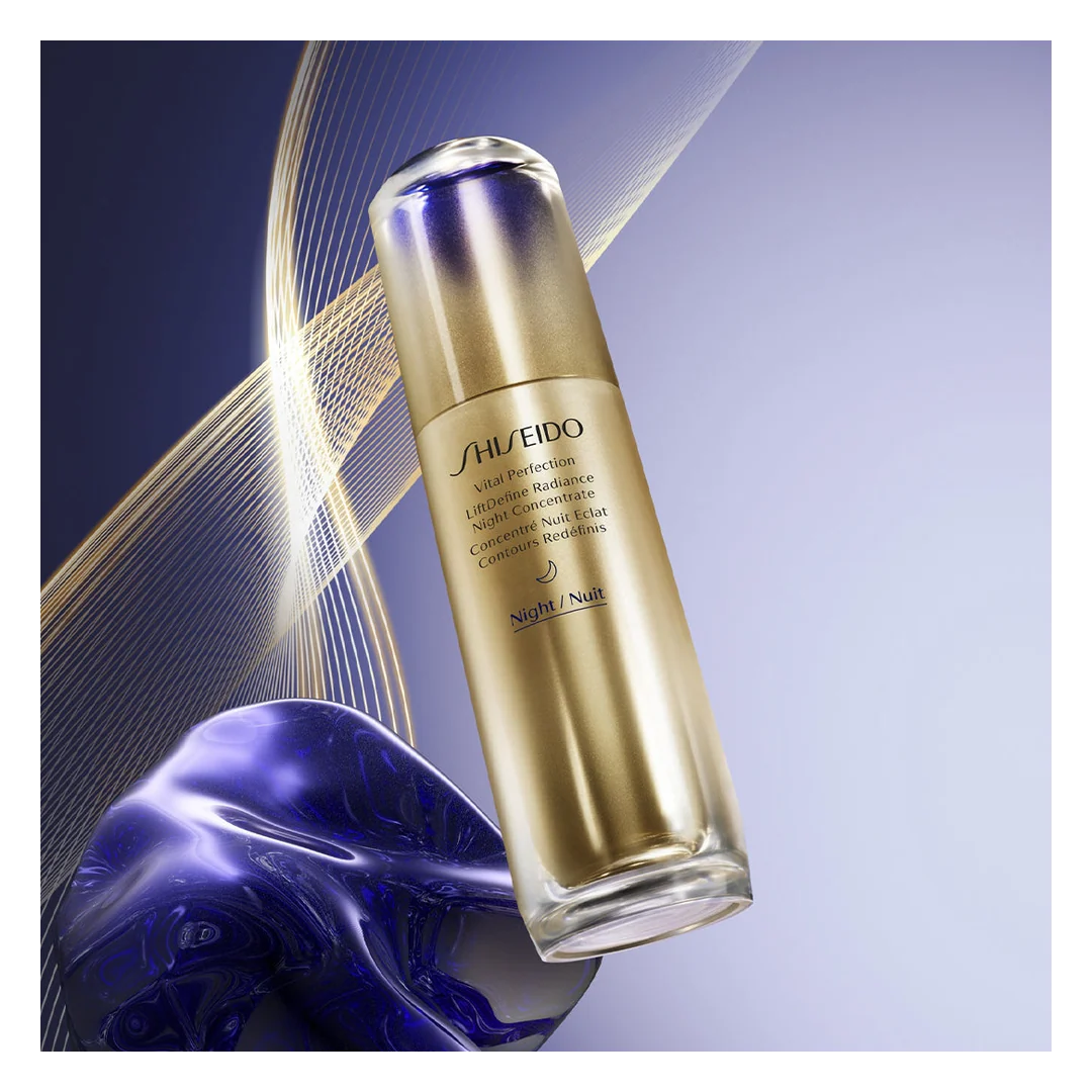 Shiseido Vital Perfection LiftDefine Radiance Night Concentrate Serum - Image 10