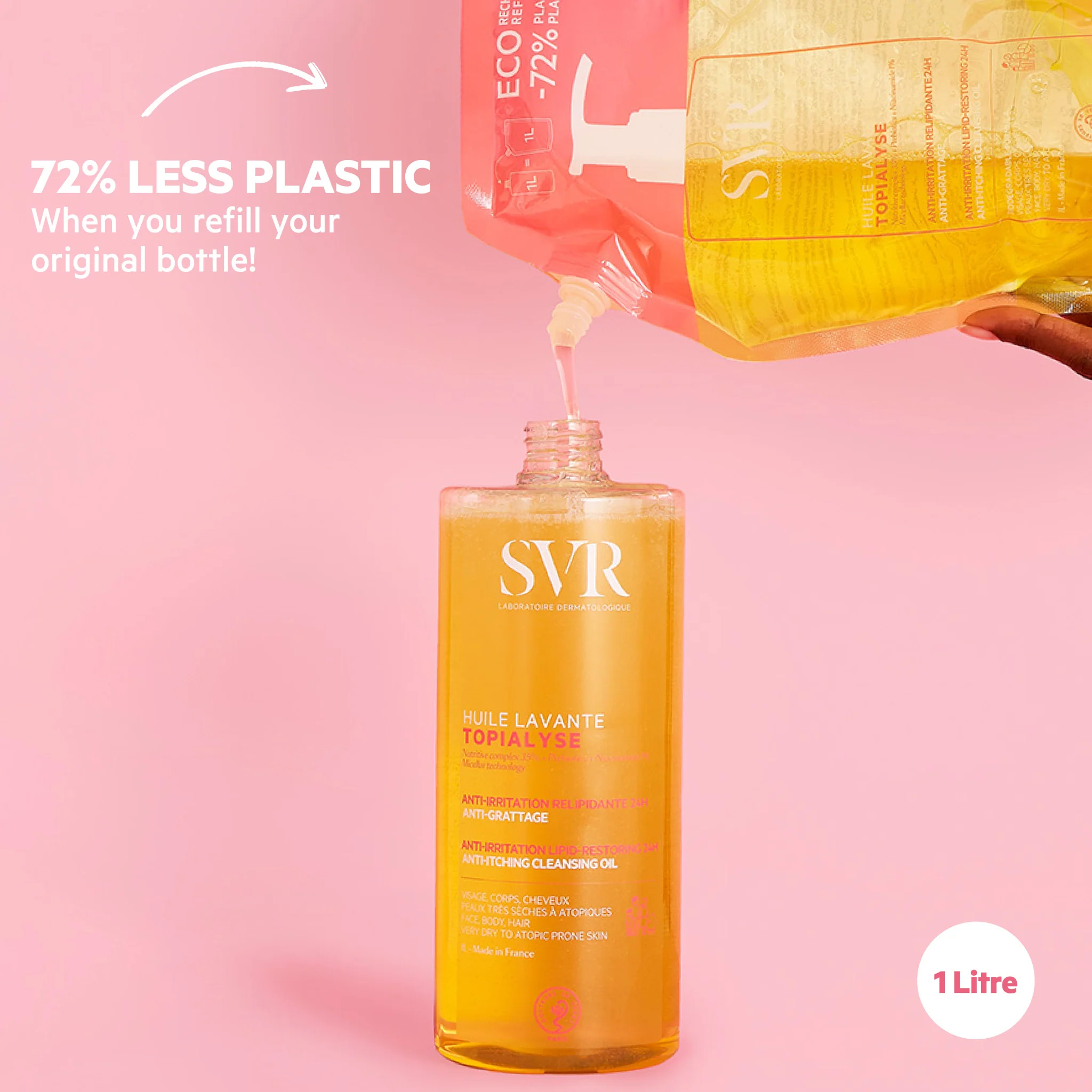 SVR Topialyse Shower Oil Refill - Image 3