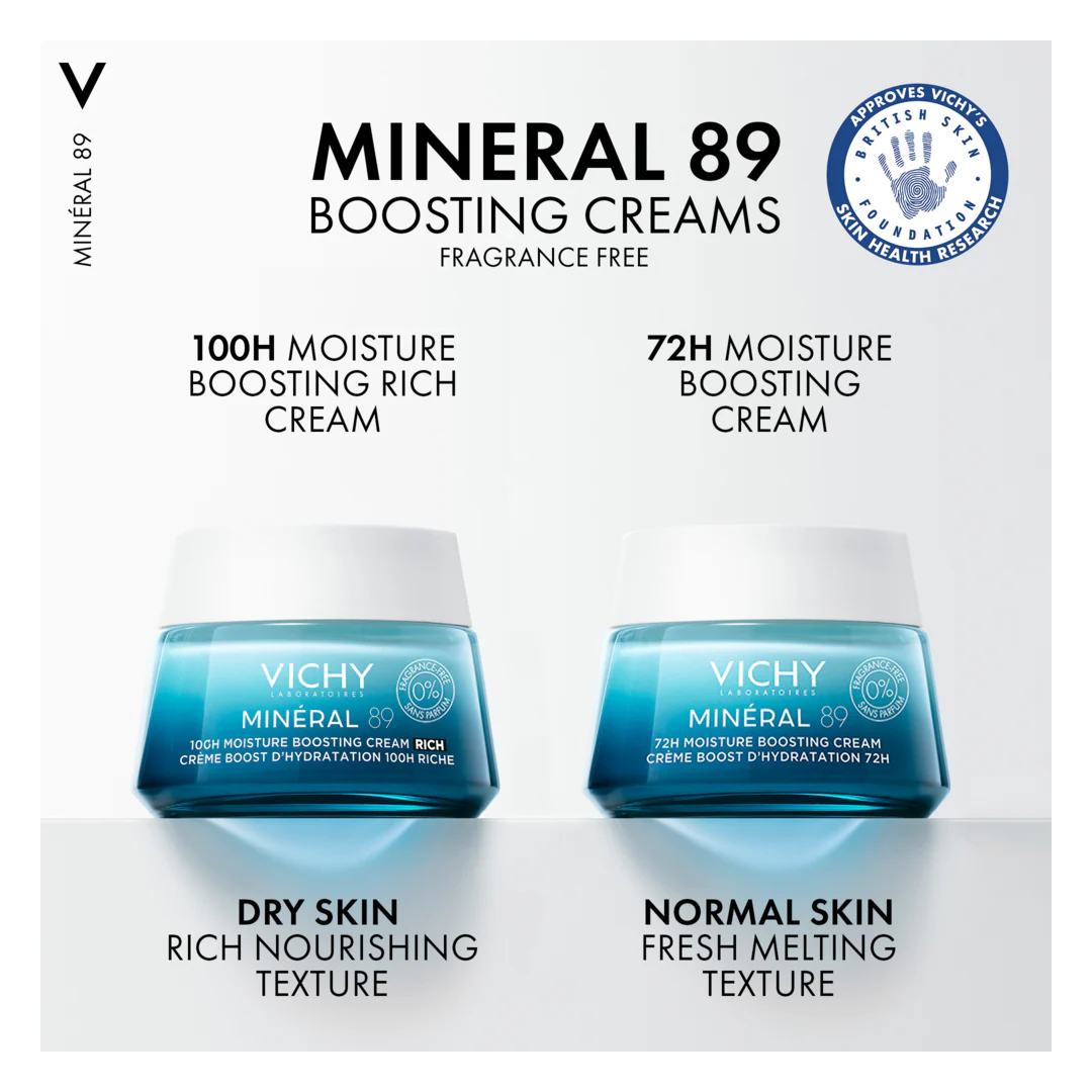 Vichy Mineral 89 100Hr Moisture Boosting Rich Cream - Image 5