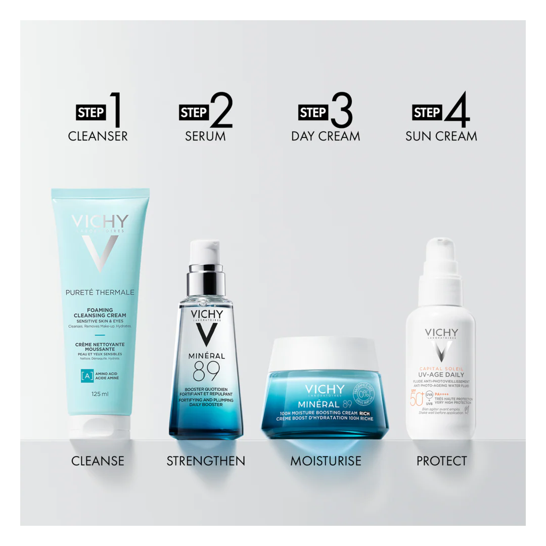 Vichy Mineral 89 100Hr Moisture Boosting Rich Cream - Image 6