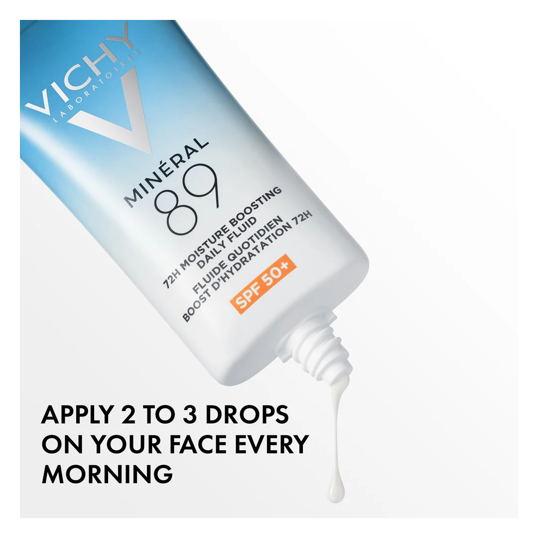 Vichy Mineral 89 72H Moisture Boosting Daily Fluid SPF50+ - Image 5