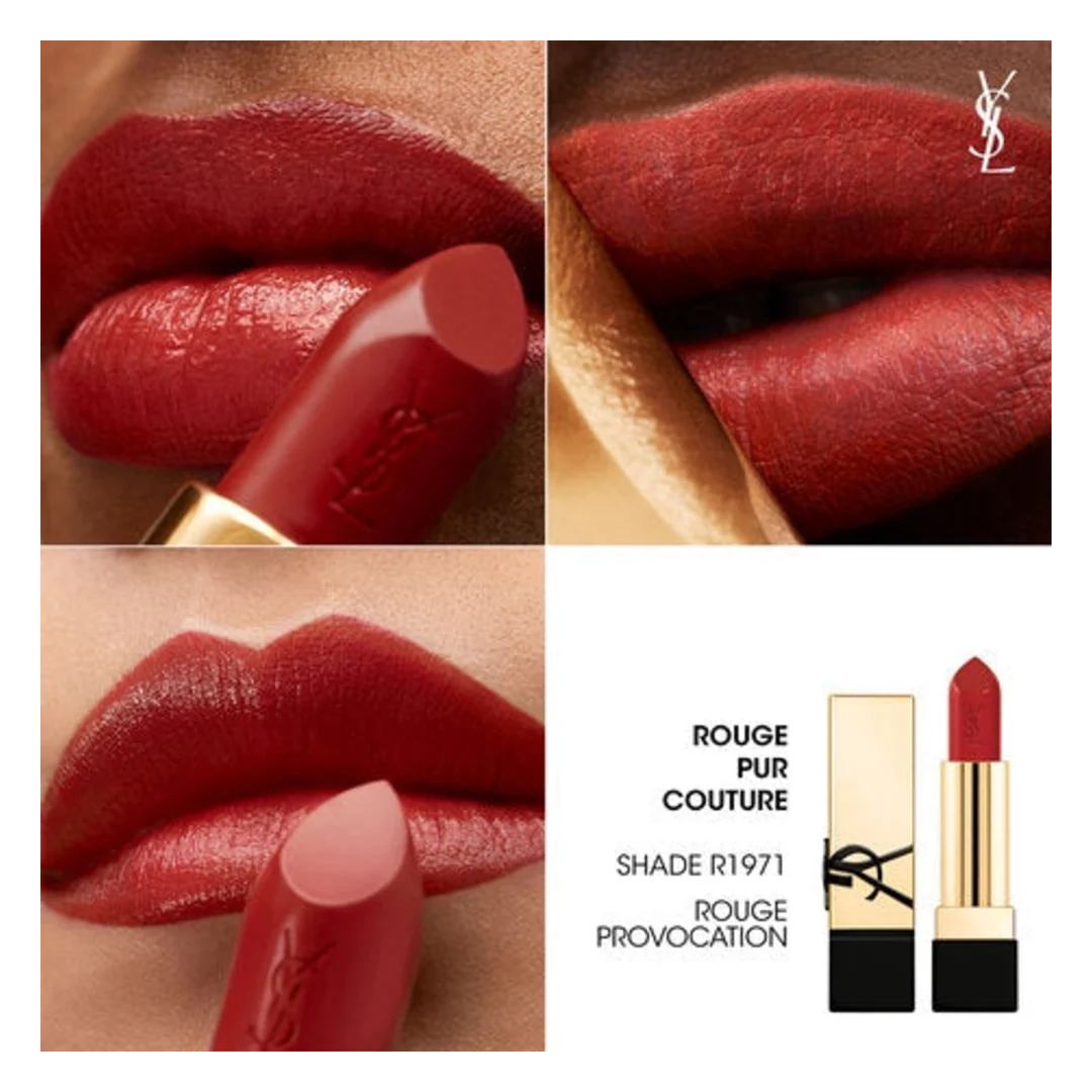 Yves Saint Laurent Rouge Pur Couture Satin Colour Lipstick - Image 37